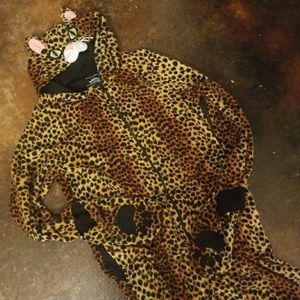 Kitten bodysuit pjs not footed small